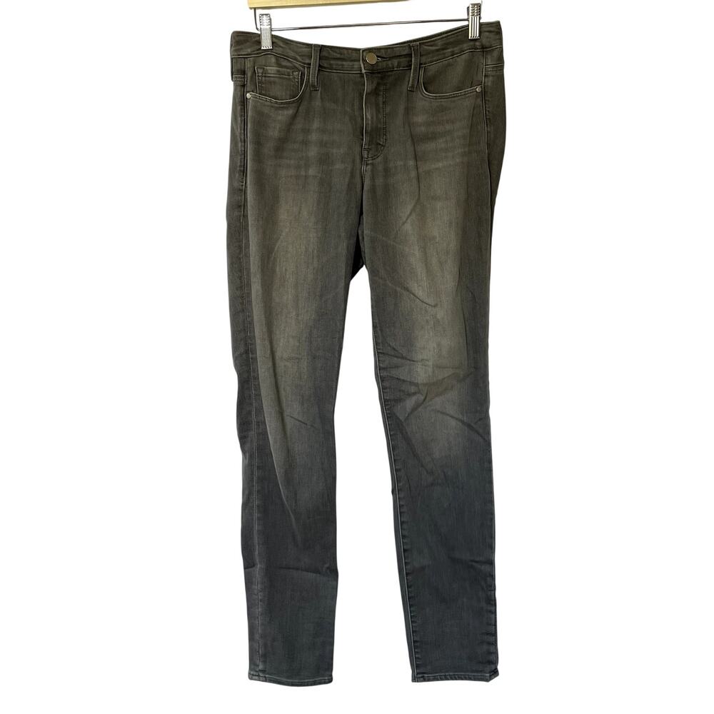 Athleta gray wash jeans women's‎ 6T straight leg cotton pants capsule wardrobe